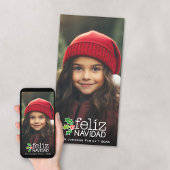Feliz Navidad: Eén grote foto Feestdagenkaart