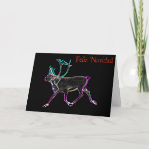 Feliz Navidad - Electric Cariou Feestdagen Kaart