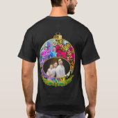 Feliz Navidad Familie Dansen Vlinders PV01 T-shirt (Achterkant)