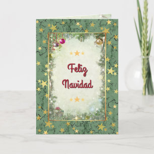 Feliz Navidad Feestdagen Kaart