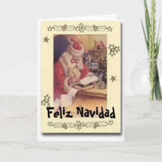 Feliz Navidad Feestdagen Kaart