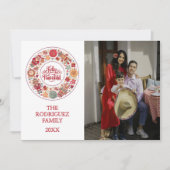 Feliz Navidad Feestdagenkaart (Voorkant)