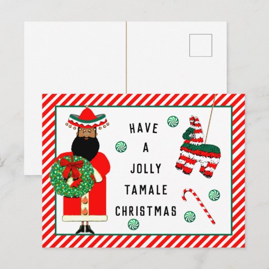 Feliz Navidad Feestdagenkaart (Voorkant / Achterkant)