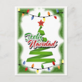 Feliz Navidad Feestdagenkaart (Voorkant)