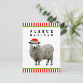 Feliz Navidad Feestdagenkaart (Staand voorkant)