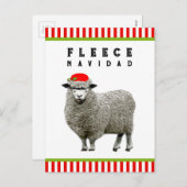 Feliz Navidad Feestdagenkaart (Voorkant / Achterkant)