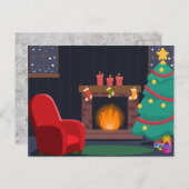 feliz navidad feestdagenkaart (Voorkant / Achterkant)