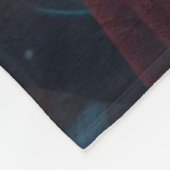 Feliz Navidad Feestelijke Gitaarspeler Kuststad Fleece Deken (Hoek)