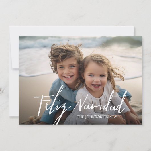 Feliz Navidad - Feliz Navidad - Feliry Kerstmis - Feestdagenkaart (Voorkant)