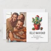 Feliz Navidad Foto Kerstkaarten Feestdagenkaart (Voorkant)