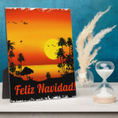 feliz Navidad Fotoplaat (Zijkant)