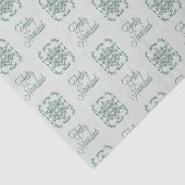 Feliz Navidad Framed Snowflake Tissuepapier (Detail)