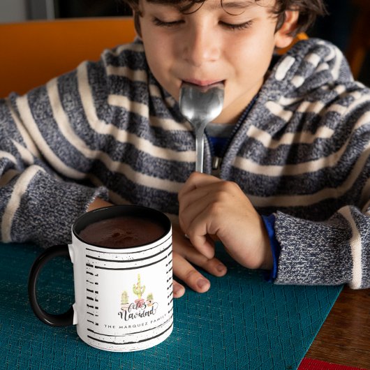 Feliz Navidad | Gepersonaliseerde kerstMok Mok