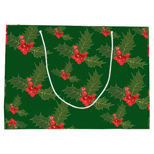 Feliz Navidad Gift Bag Groot Cadeauzakje (Achterkant)