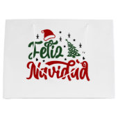 Feliz Navidad Groot Cadeauzakje (Voorkant)