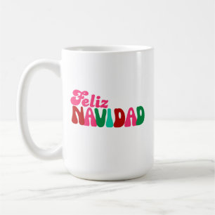 Feliz Navidad - Heldere Maximalist Koffiemok