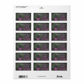Feliz Navidad Holiday Adres Etiket (Full Sheet)