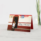 Feliz Navidad Holiday Kaart (Voorkant)
