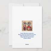 Feliz Navidad Holiday Kaart voor kinderen (Achterkant)