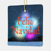 Feliz Navidad - Jack Frost Keramisch Ornament (Links)