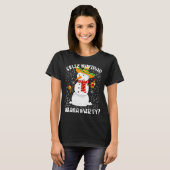 Feliz Navidad Juana Mexican Kerstman T-shirt (Voorkant volledig)