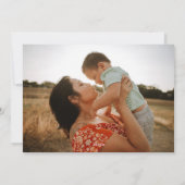 Feliz Navidad - Kaart voor volledige fotoopname (Achterkant)