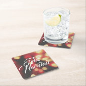 Feliz Navidad Kartonnen Onderzetters (Insitu)