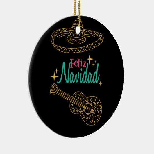 feliz navidad keramisch ornament (Rechts)