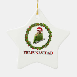 Feliz Navidad Keramisch Ornament