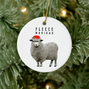 Feliz Navidad Keramisch Ornament