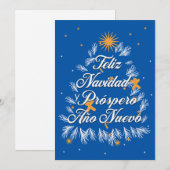 Feliz Navidad Kerst Wenskaart Feestdagenkaart (Voorkant / Achterkant)