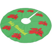 Feliz Navidad Kerstboomrok Kerstboom Rok (Gekanteld)