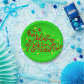 Feliz Navidad-kerstborden Papieren Bordje (Feest)