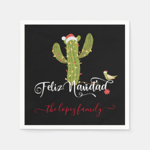 Feliz Navidad-kerstcactus Servet