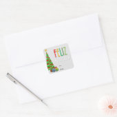 Feliz Navidad Kerstcadeau Stickers (Envelop)