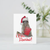 Feliz Navidad - kerstcadeauBandit Feestdagenkaart (Staand voorkant)