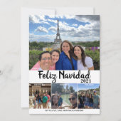 Feliz Navidad-kerstkaart (Voorkant)