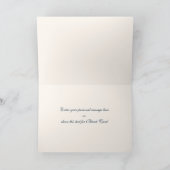 Feliz Navidad. kerstKaart in het Spaans Feestdagen Kaart (Binnen)