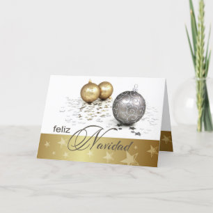 Feliz Navidad. Kerstkaarten in het Spaans Feestdagen Kaart