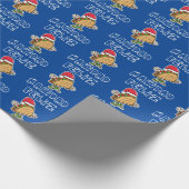 Feliz Navidad Kerstkerstkerstkerstkerstkerstkerstk Cadeaupapier (Hoek)