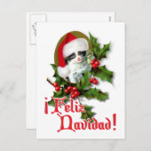 Feliz Navidad - Kerstkeuken Feestdagenkaart (Voorkant / Achterkant)