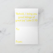 Feliz Navidad Kerstmis Kaart (Binnen)