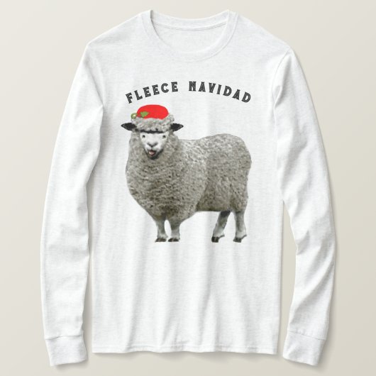 Feliz Navidad Kerstvakantie T-shirt (Design voorkant)