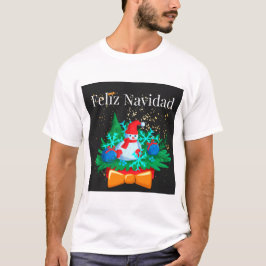 Feliz Navidad, kerstversiering T-shirt