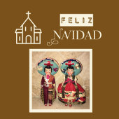 Feliz Navidad-kerstWenskaarten Kaart