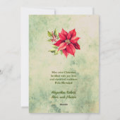 Feliz Navidad Kleurrijke Rustieke Sarape tafel Mex Feestdagenkaart (Achterkant)