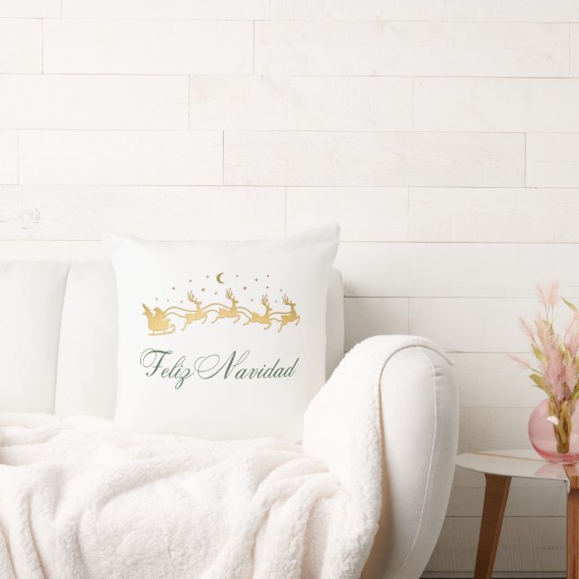 Feliz Navidad / Kussen (Bank)