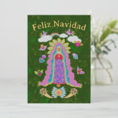 Feliz Navidad La Virgen Maria Kerstmis (Staand voorkant)