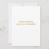 Feliz Navidad La Virgen Maria Kerstmis (Achterkant)