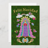 Feliz Navidad La Virgen Maria Kerstmis (Voorkant / Achterkant)